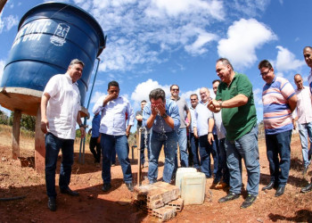 Ciro Nogueira entrega poços instalados em Buriti e Morro da Raquel em Aroazes